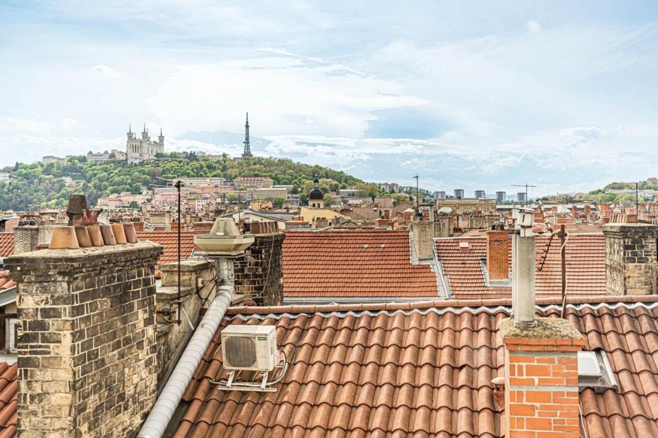 The Pizay Duplex Cozy 2 People - Metro Hotel De Ville Lyon Exterior foto