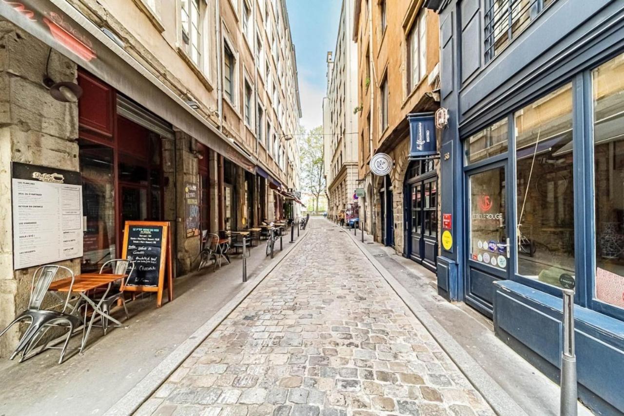 The Pizay Duplex Cozy 2 People - Metro Hotel De Ville Lyon Exterior foto